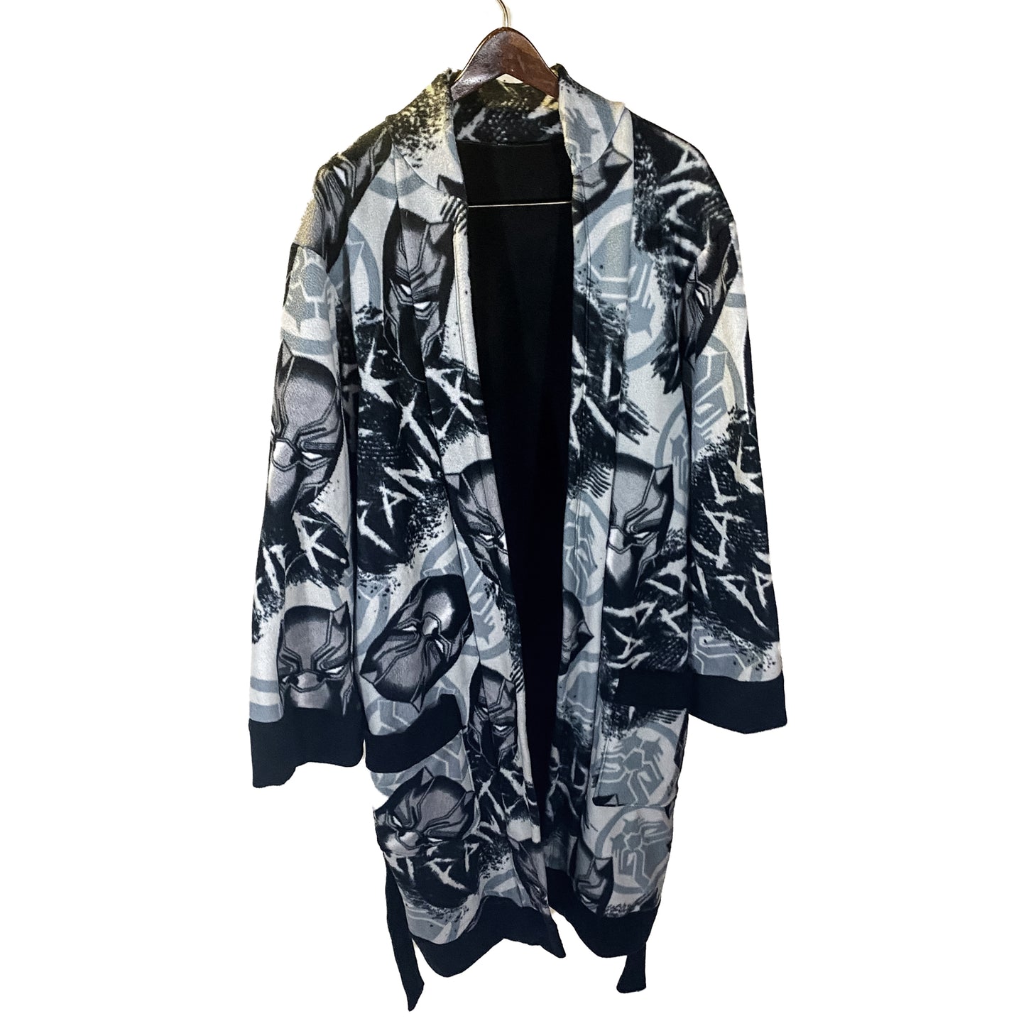 Black Panther Fleece Robe