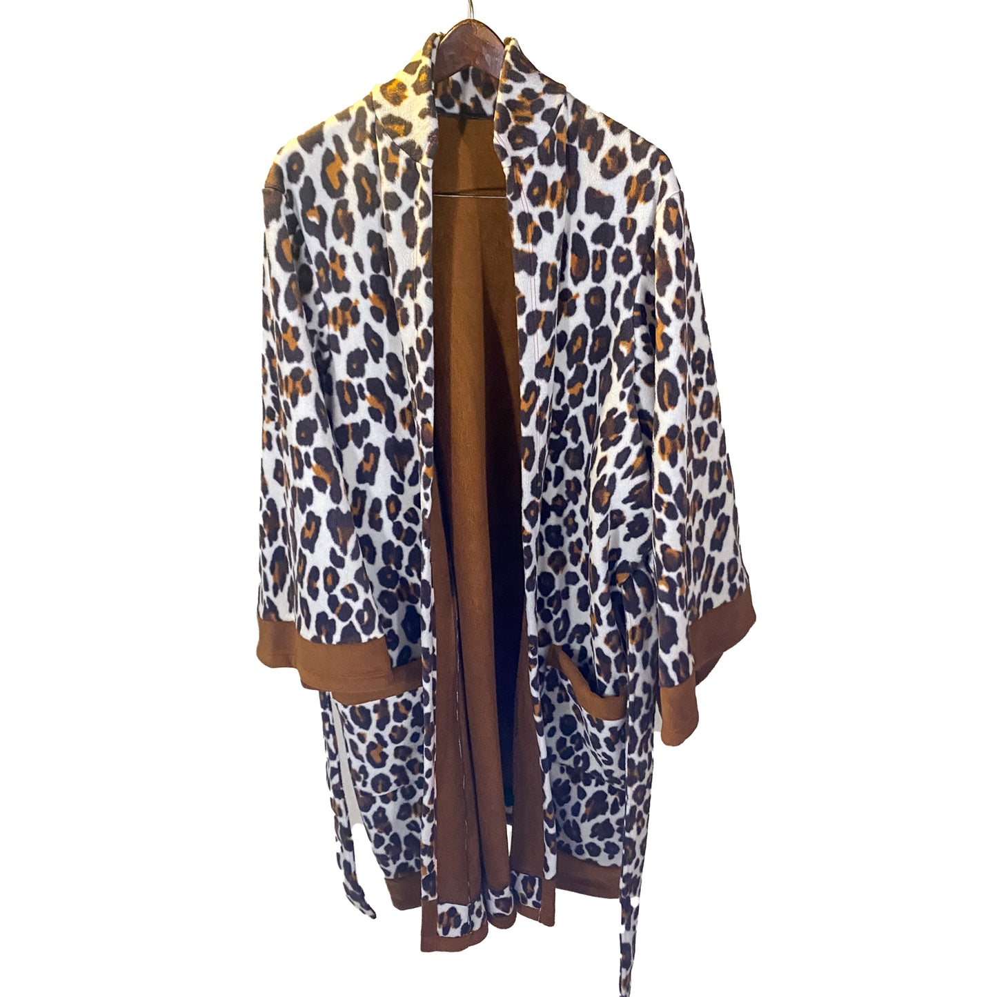 Leopard Print Robe