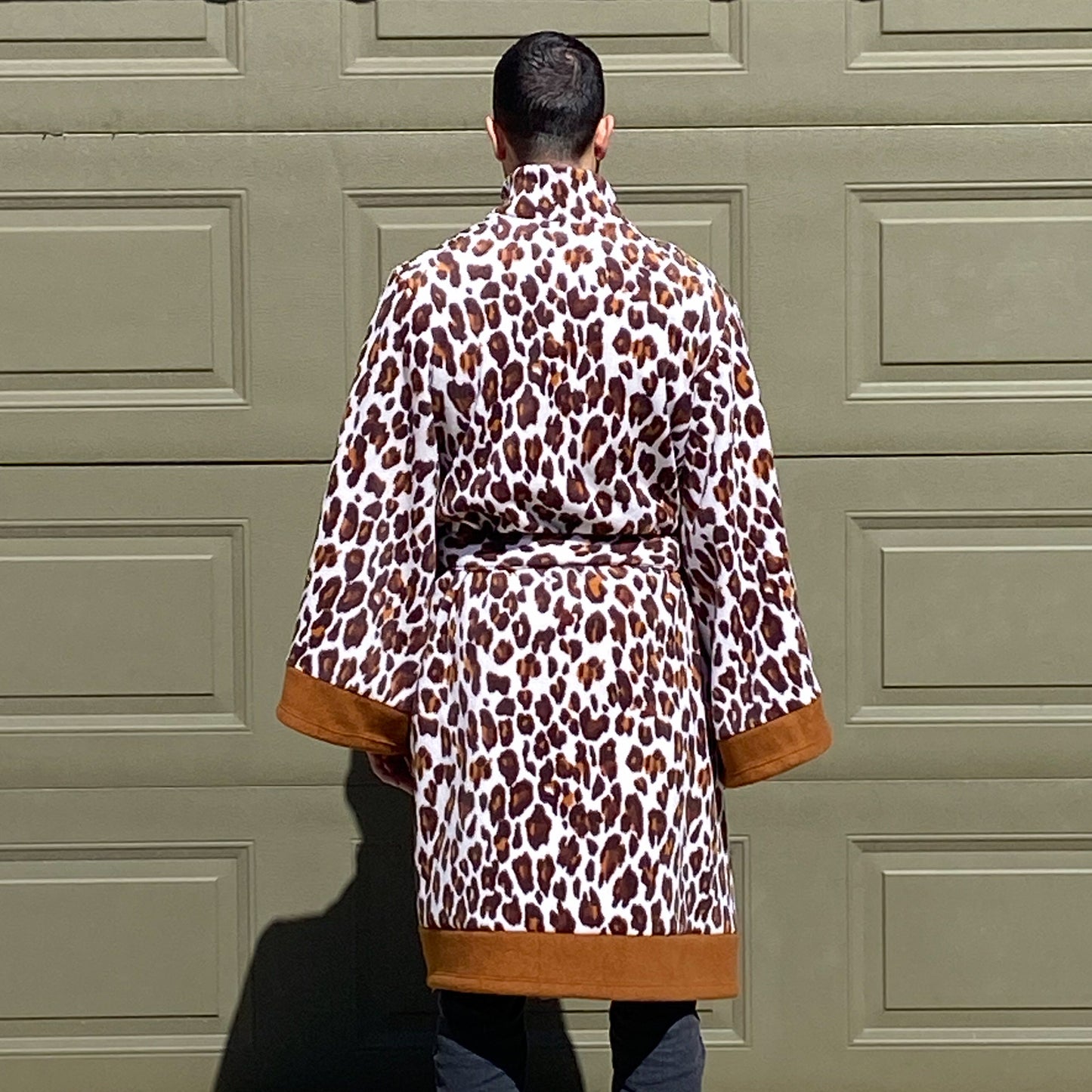 Leopard Print Robe