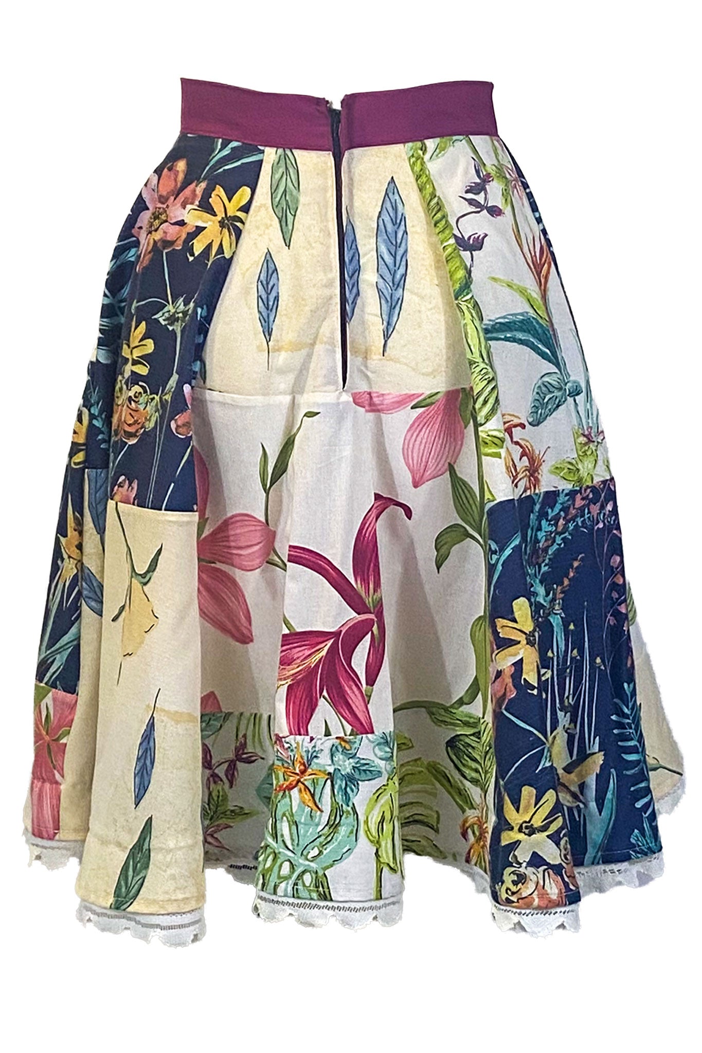 Patchwork Flower Skirt