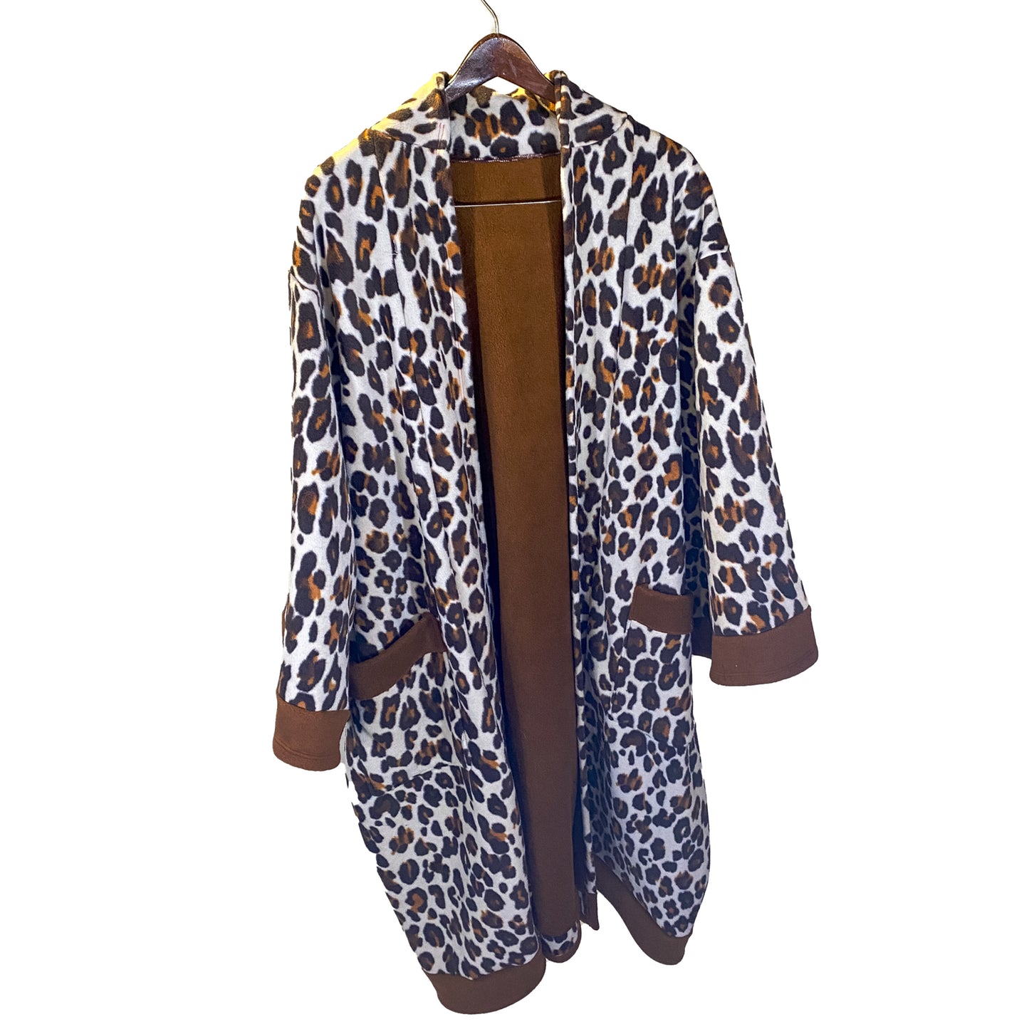 Leopard Print Robe